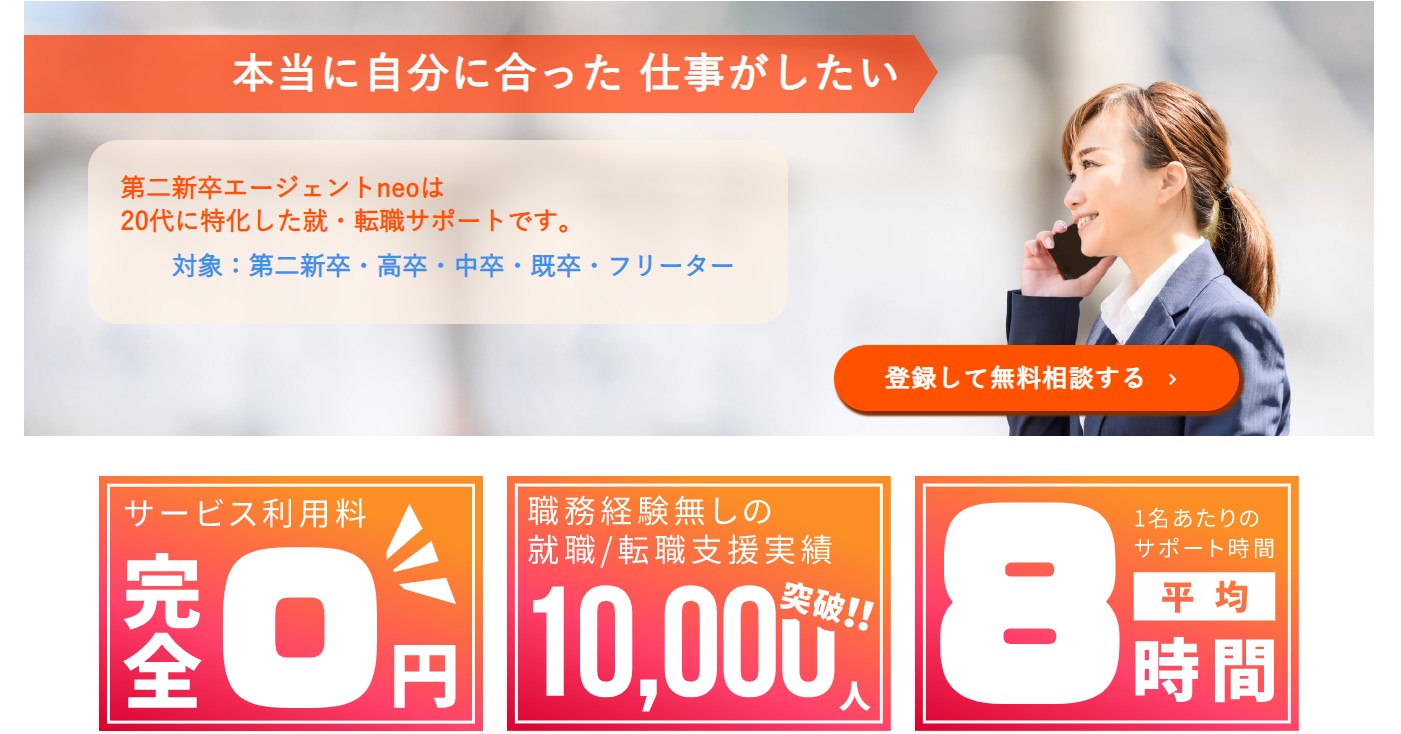 第二新卒エージェントneo　イメージ