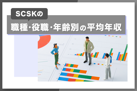 SCSKの職種・役職・年齢別の平均年収