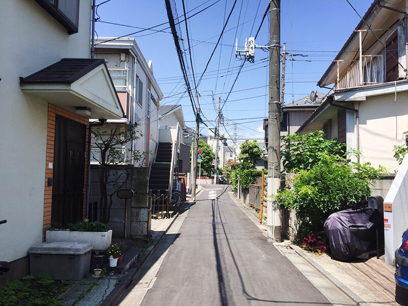 永福町駅北側住宅街②