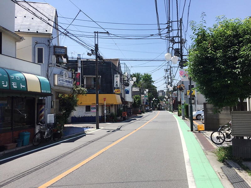 永福町南側住宅街