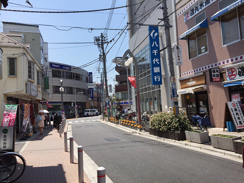 祖師ヶ谷大蔵駅南側