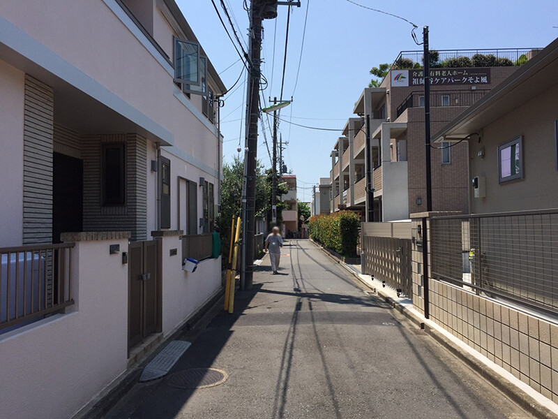 祖師ヶ谷大蔵駅住宅街