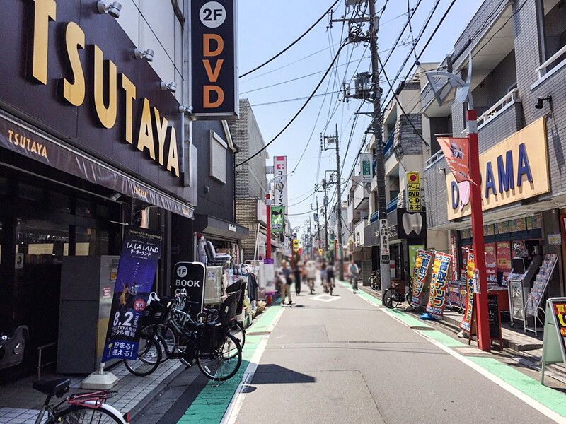 祖師ヶ谷大蔵駅商店街