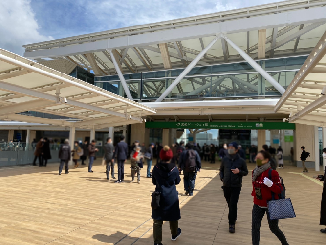 高輪ゲートウェイ駅周辺