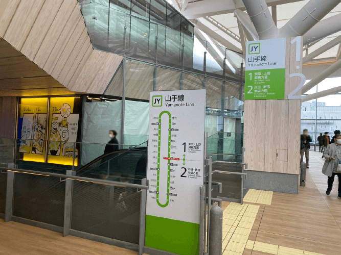 高輪ゲートウェイ駅山手線