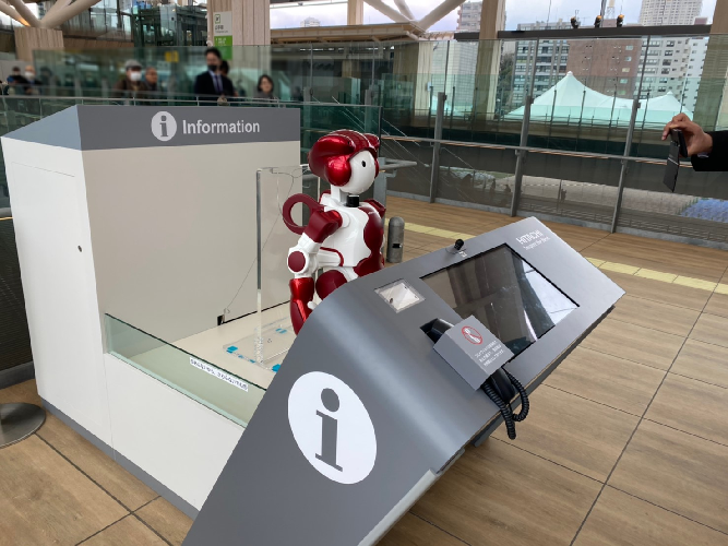 高輪ゲートウェイロボット