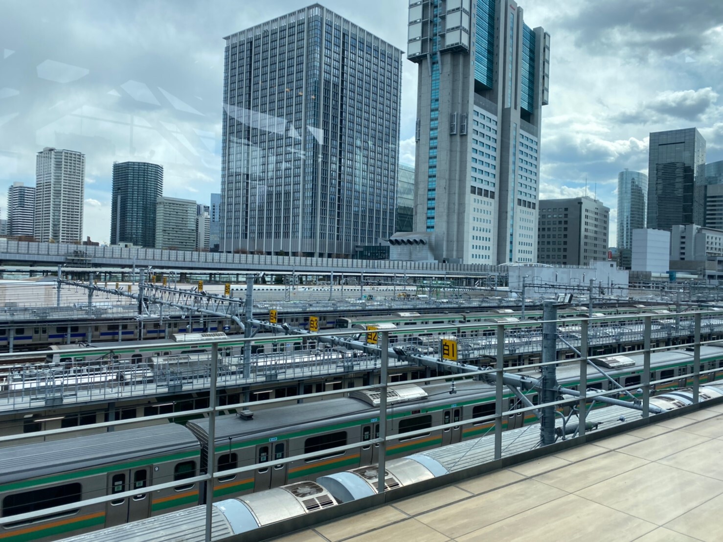車両基地の様子