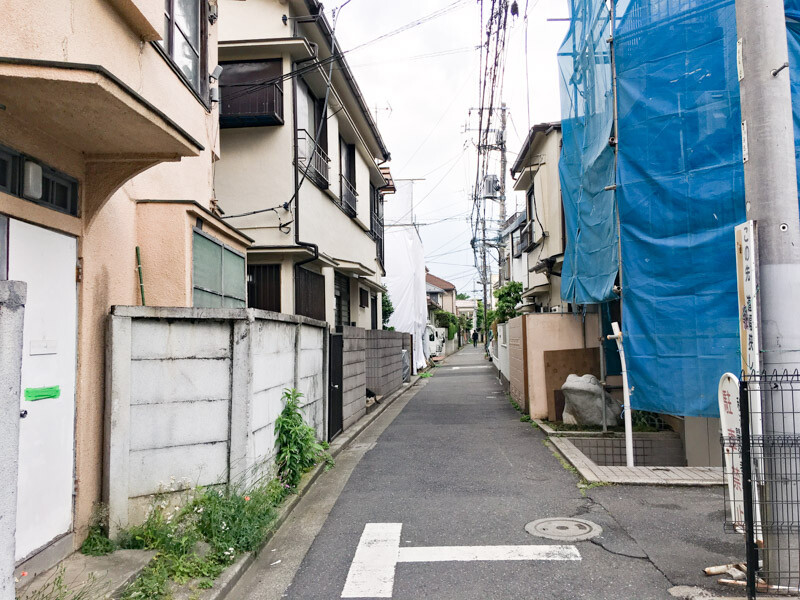 四ツ谷住宅街