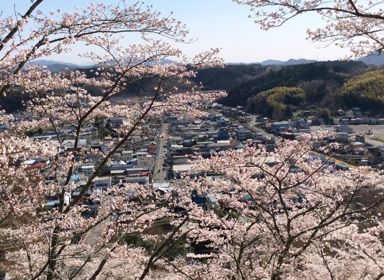茂木町の町並み