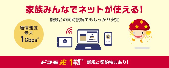 ドコモ光公式サイト