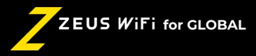 ゼウスWiFi for GLOBALのロゴ