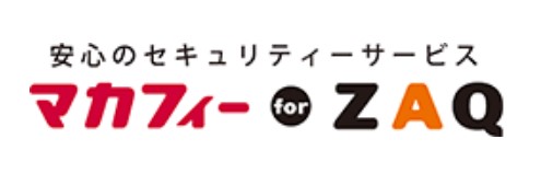 J:COMマカフィーforZAQのロゴ