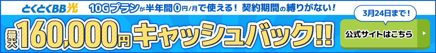とくとくBB光バナー（PC）