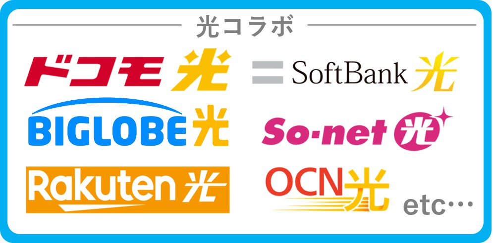 光コラボの例