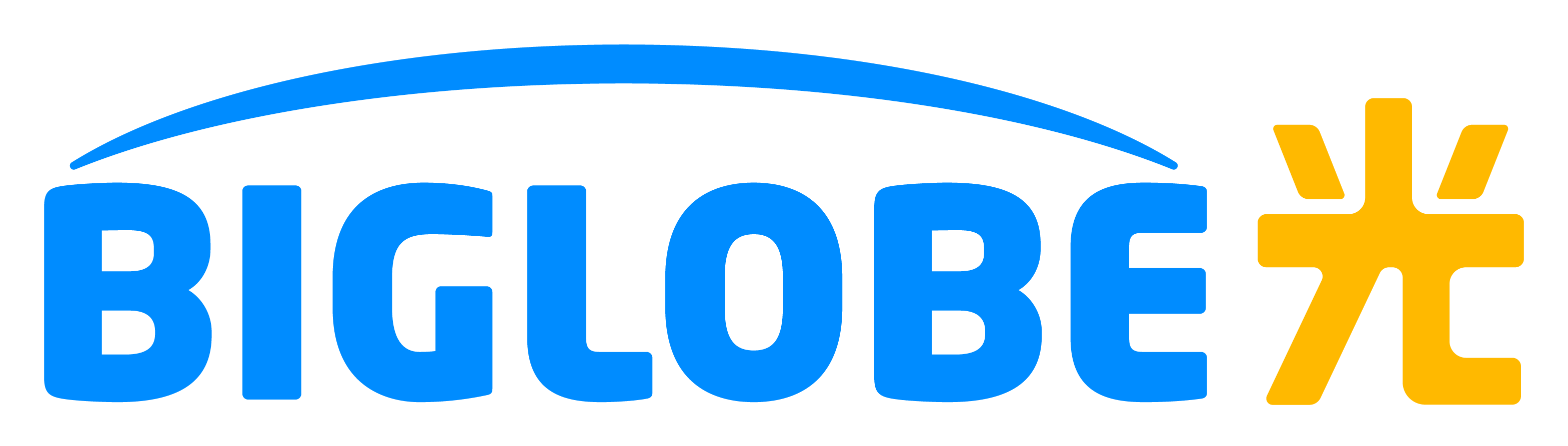 BIGLOBE光_logo