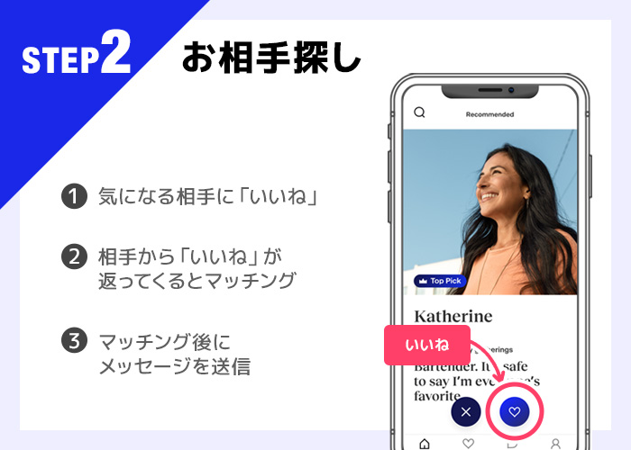 Matchの使い方step2
