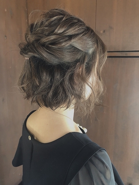 ラフハーフアップ