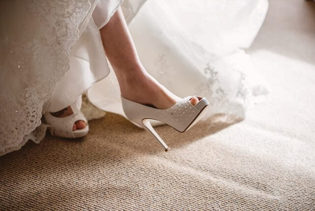jimmychoo グリッターパンプス かさ張り ウェディングシューズ/最終価格