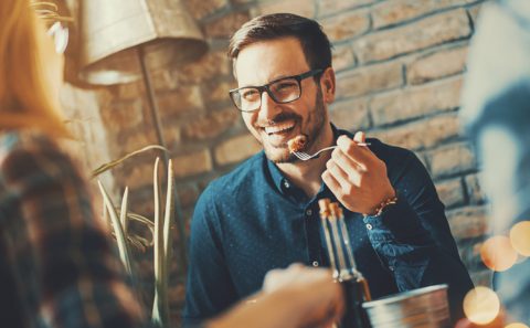 Good times at a restaurant.