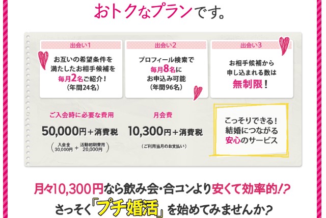 20代女性向けプラン