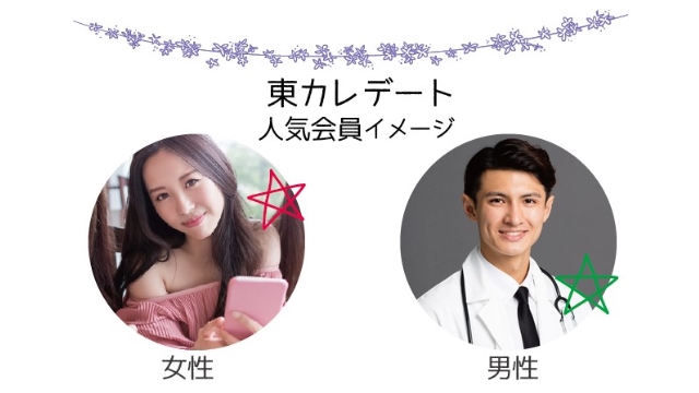 東カレデートの人気会員