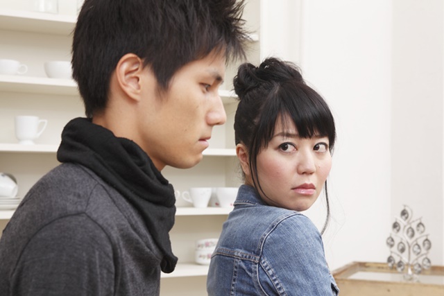 彼氏の口数が少ないイメージ図