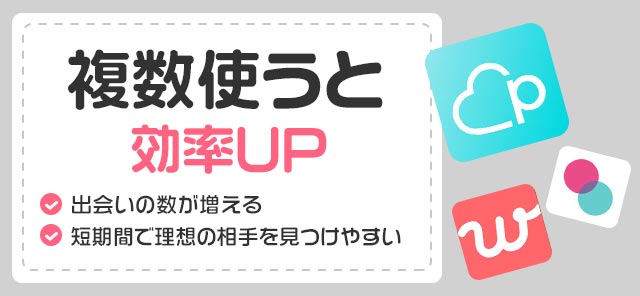 複数使うと効率UP