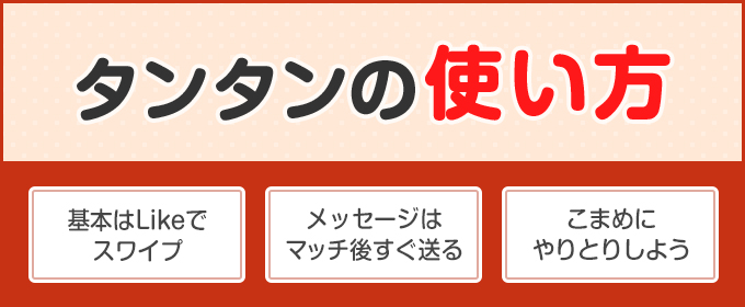 タンタンの使い方