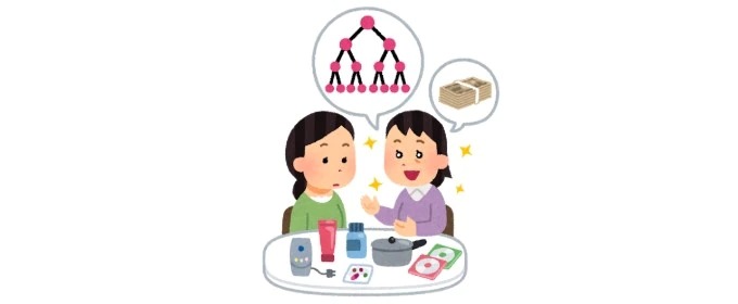 マルチ・宗教勧誘のイメージ