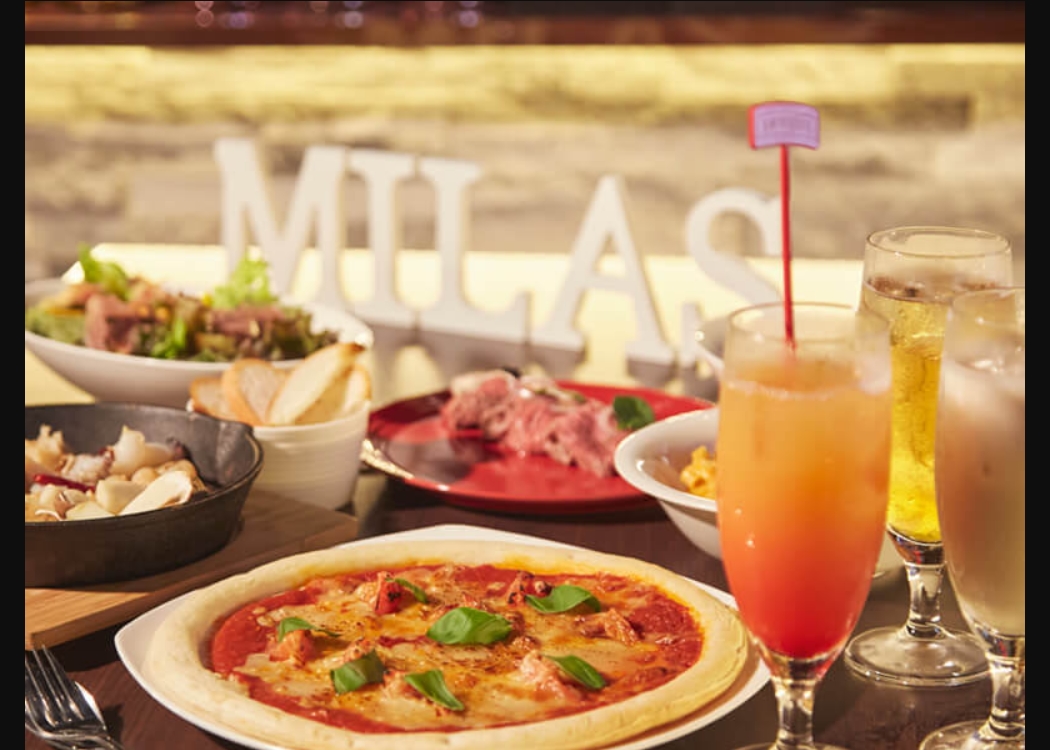 ラグジュアリーラウンジミラス渋谷店ドリンク食事