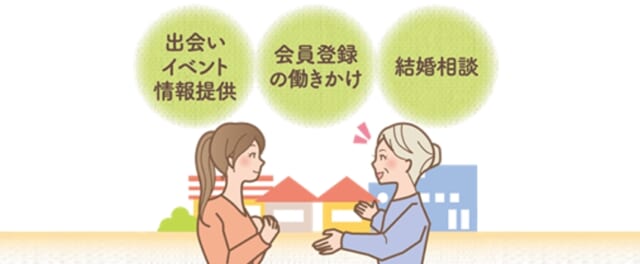 秋田県 地域や企業による結婚支援 結婚サポーター