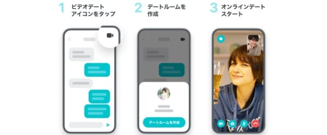 ペアーズで通話する方法