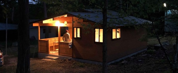 飯地高原自然テント村 スライド1