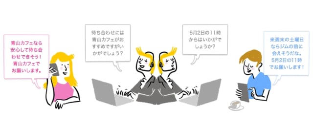 ゼクシィ縁結び　デート調整代行サービス