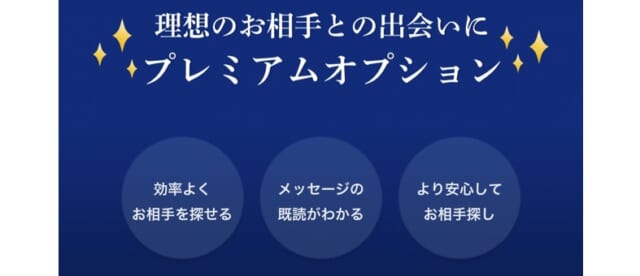 ゼクシィ縁結び　プレミアムオプションの詳細