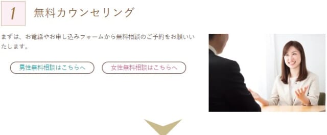 無料カウンセリングを受ける
