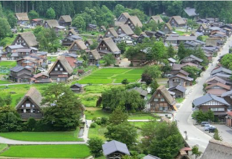 世界遺産 白河郷