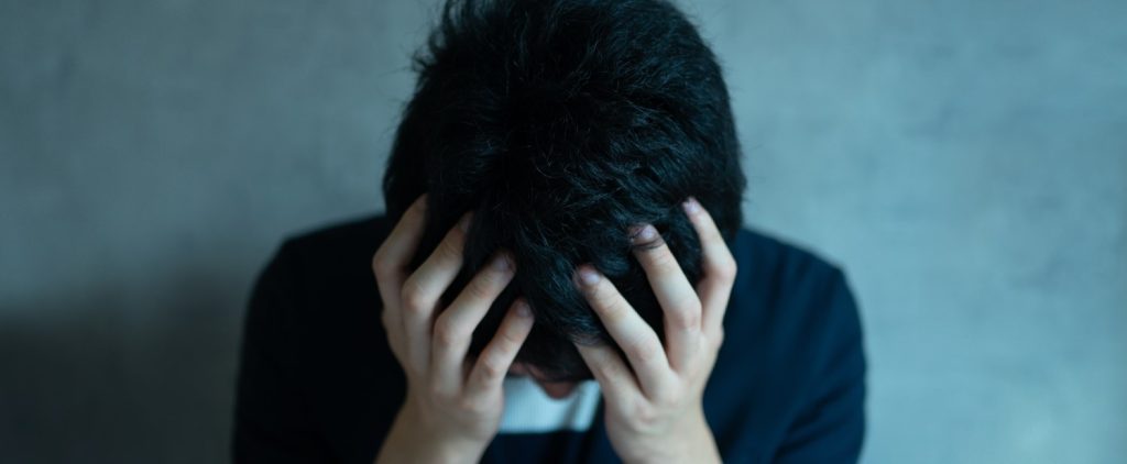 間違えた男性のイメージ