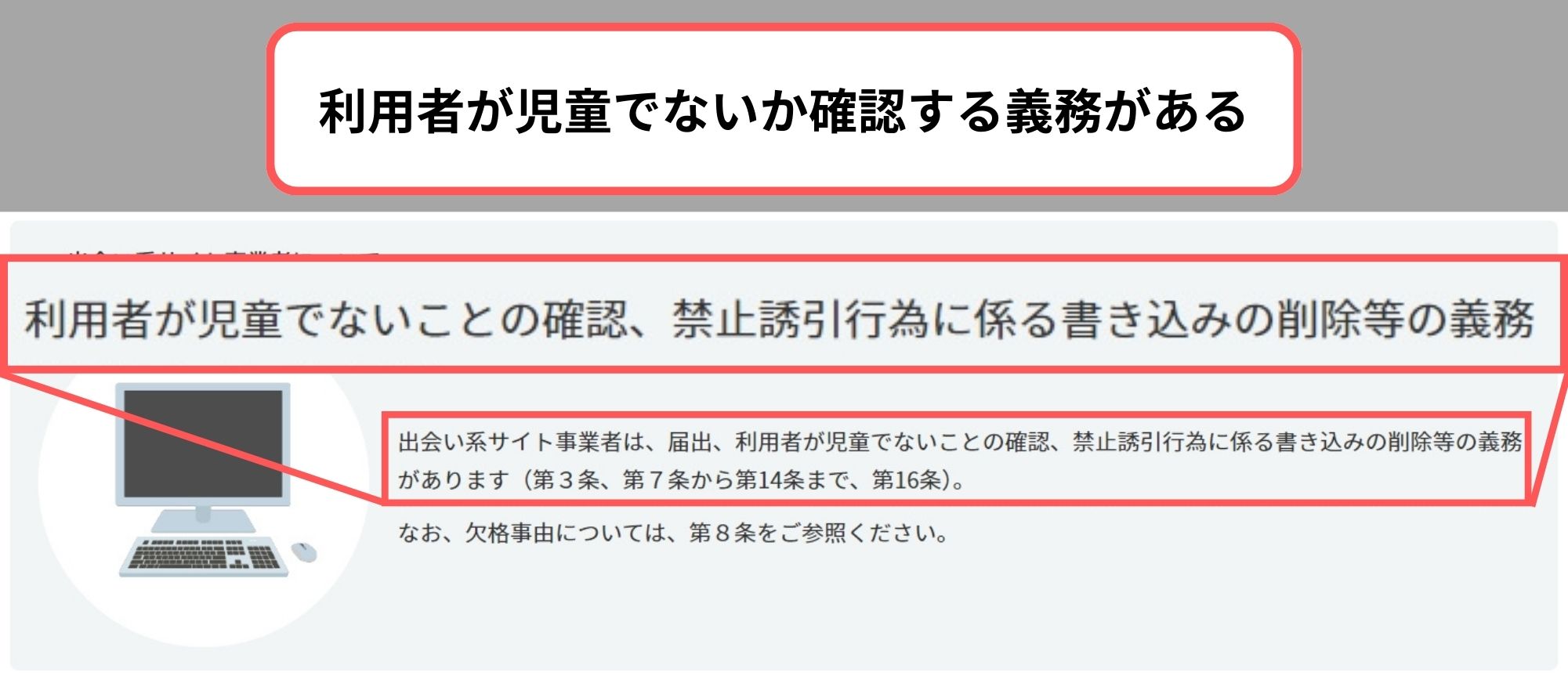 出会い系サイト規制法