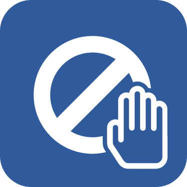 通報/お断り設定