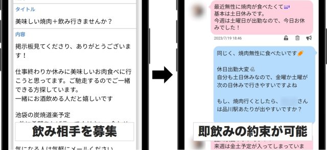 PCMAXで飲み友達を探す方法
