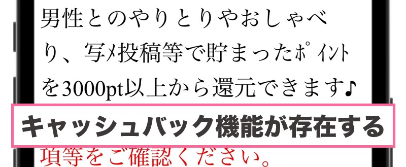メルパラのキャッシュバック機能