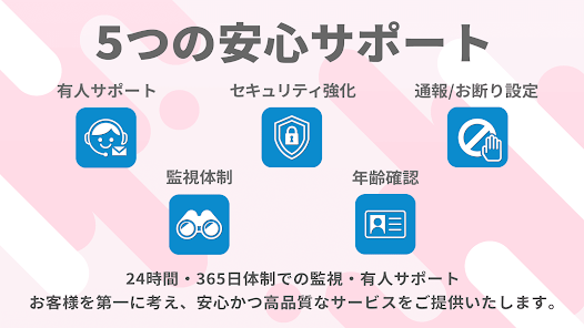 リンクルの安全サポート