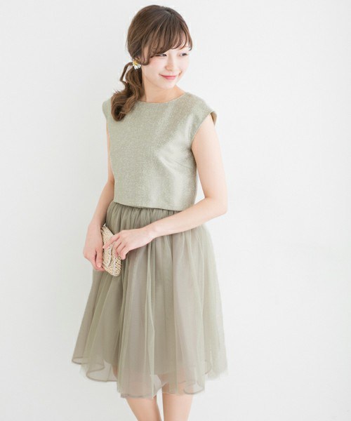 ガーリーなドレス