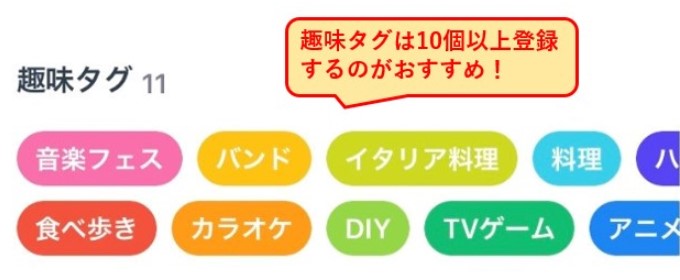 趣味タグ