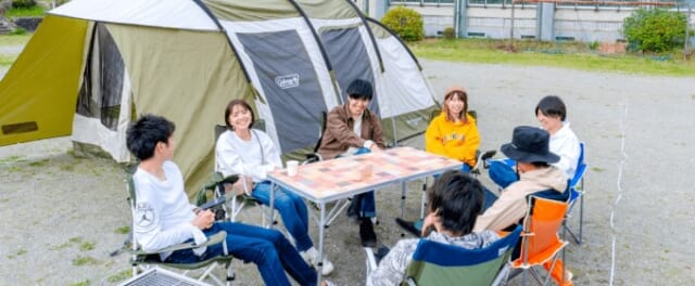 CAMPieceは廃校を利用したキャンプ場