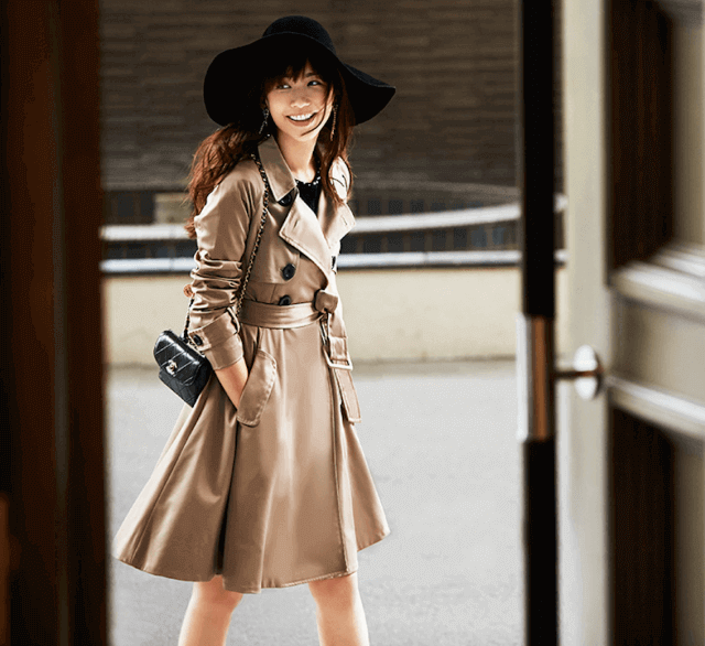 ルイルエブティックのトレンチコート