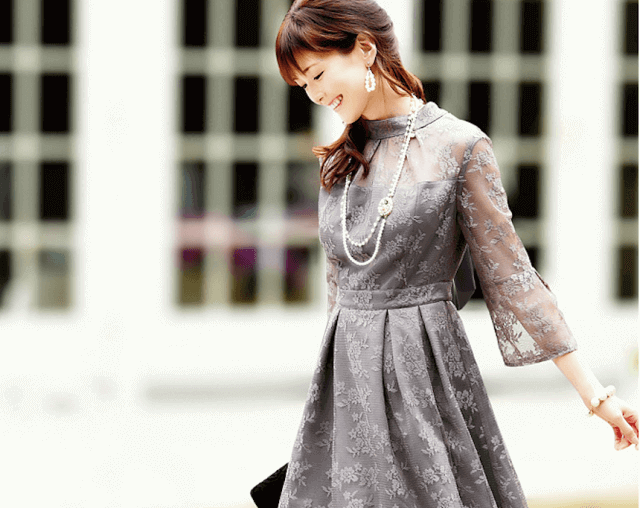 ルイルエブティックの二次会ワンピース昼