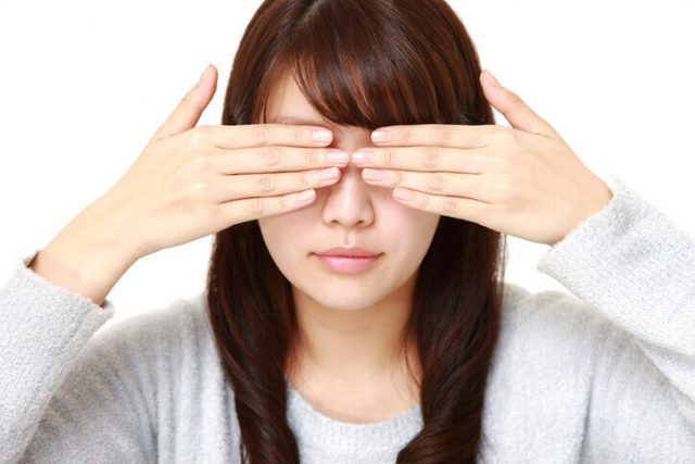 顔隠し写真イメージ