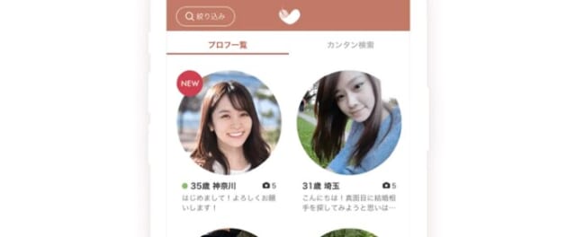 異性を探して「いいね」を送る